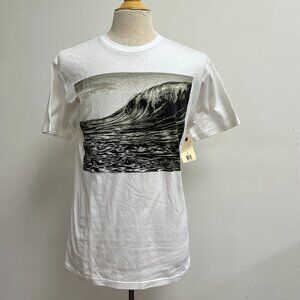 Obey vintage Tsunami oil wave cotton t shirt short sleeve NWT M HTF